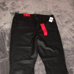 Celebrity Pink Leather Pants 16